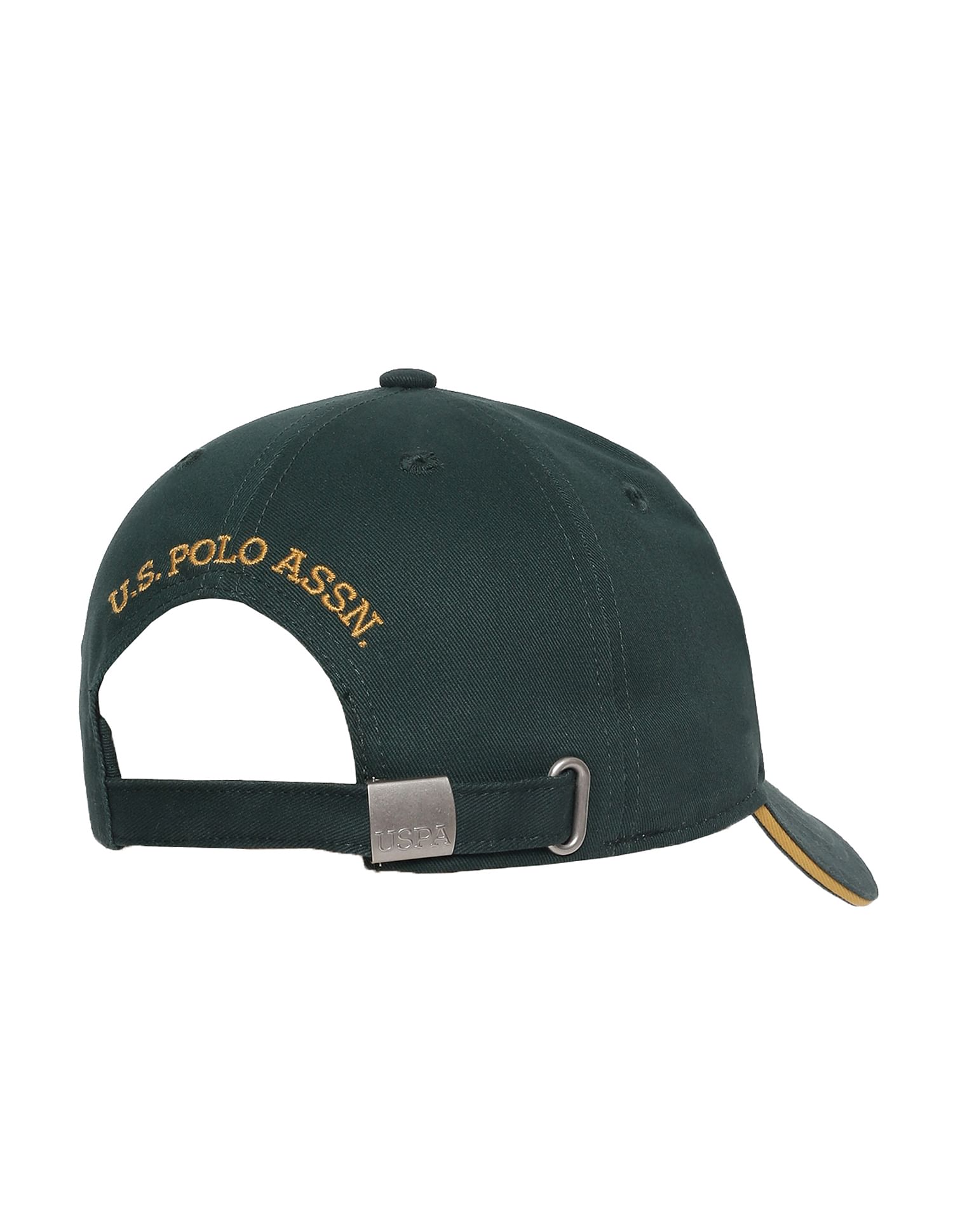 Cotton Solid Lugo Cap Dark Green - U.S. POLO ASSN. | Large
