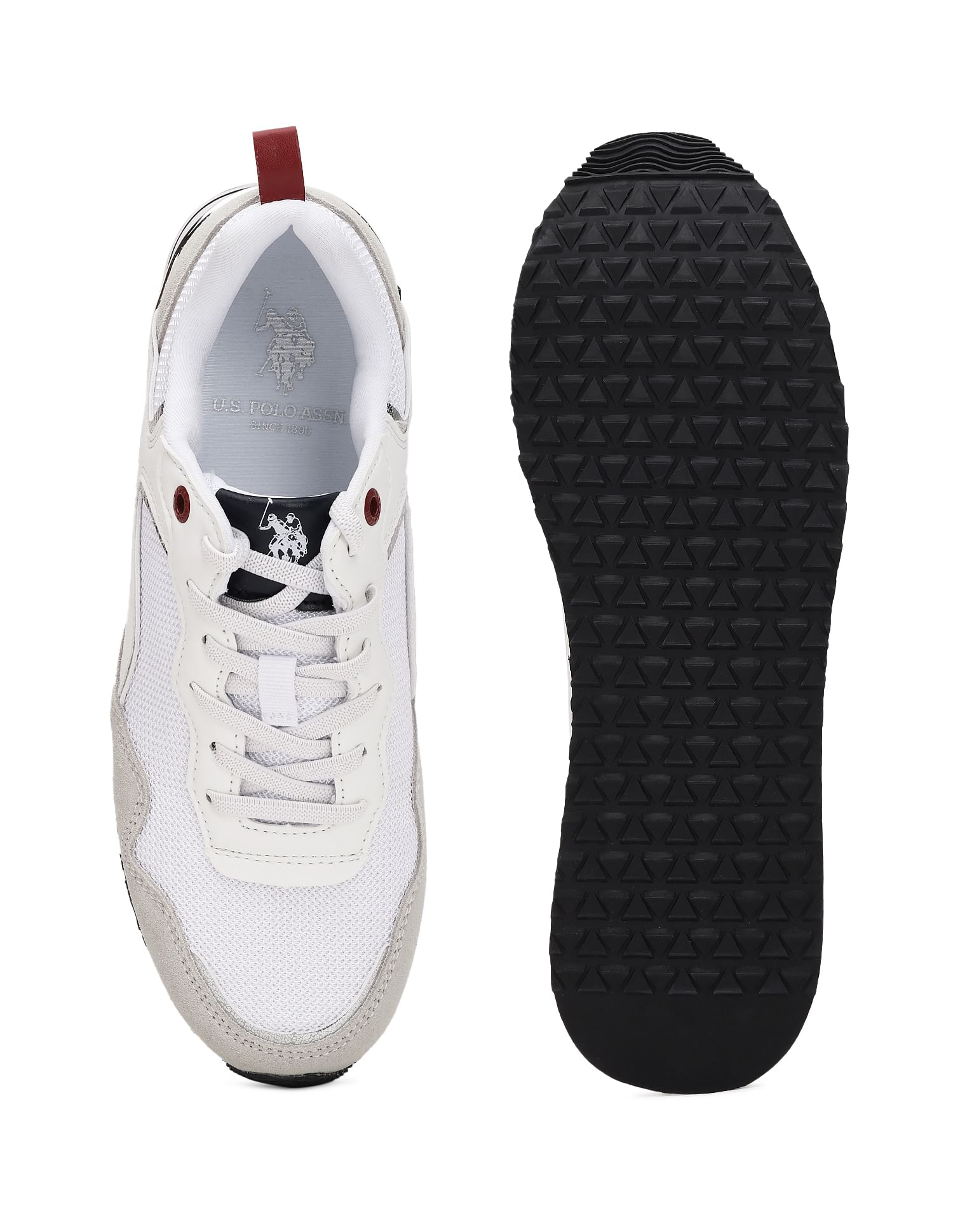 Women Metallic Zoe Sneakers White - U.S. Polo Assn. India | Large