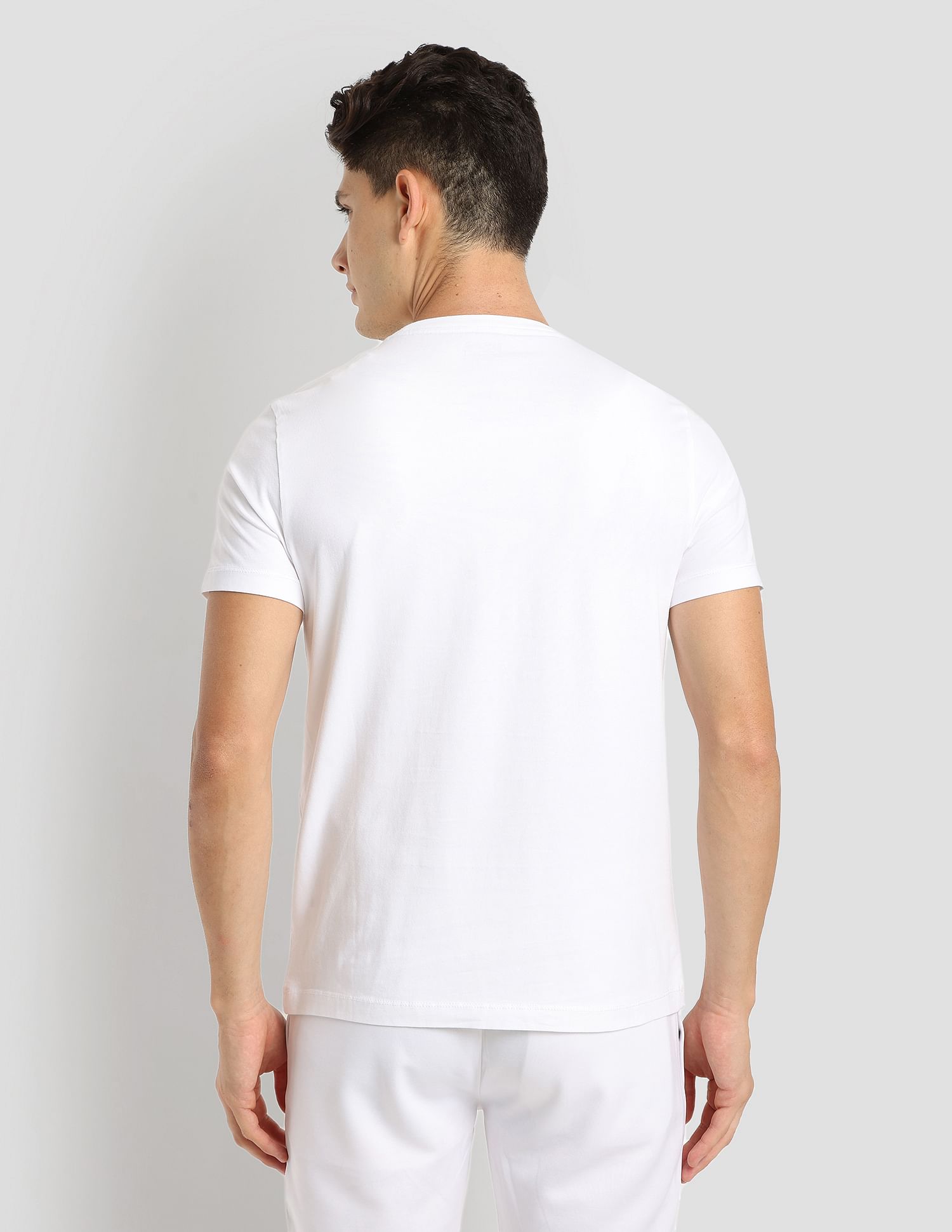 Digital Logo Performance T-Shirt White - U.S. POLO ASSN. | Large