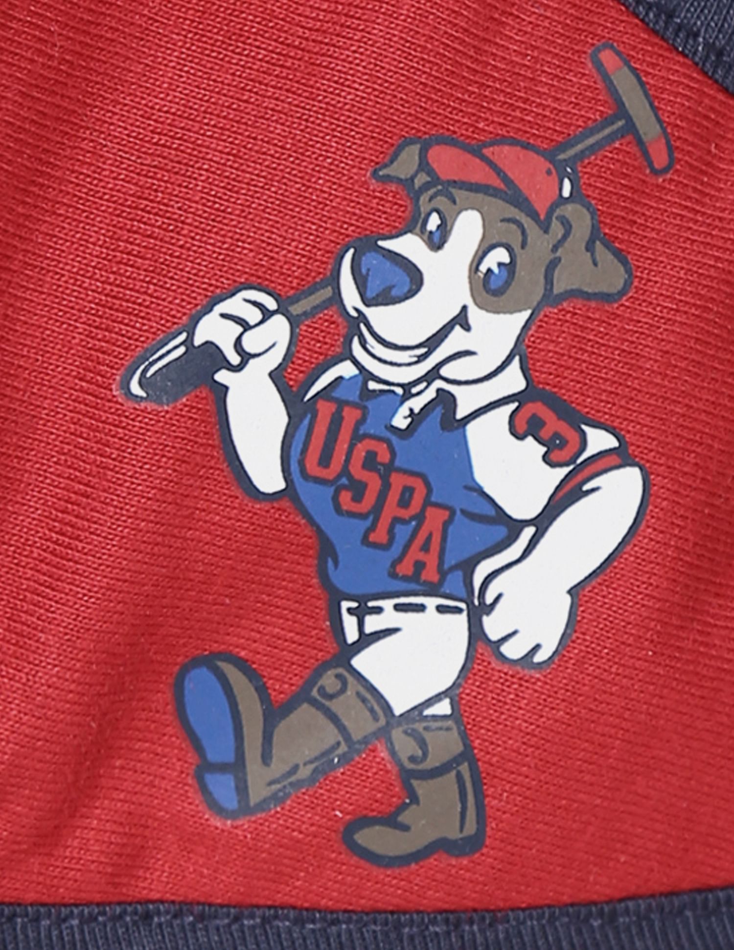 Unisex Kids Triple Layer Antiviral Outdoor Face Masks - Pack Of 3 Red - U.S. POLO ASSN. | Large