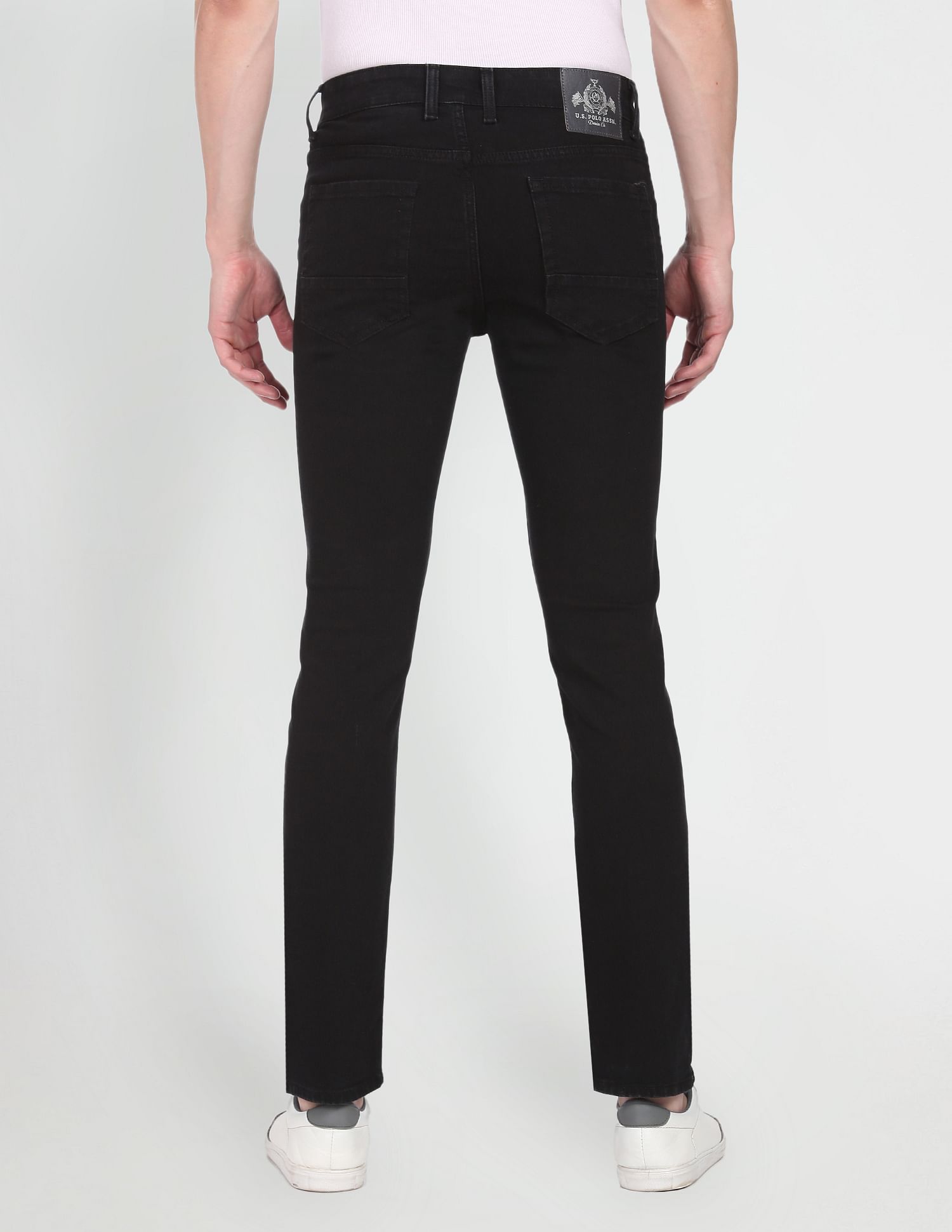 Mid Rise Regallo Skinny Fit Jeans Black - U.S. POLO ASSN. | Large