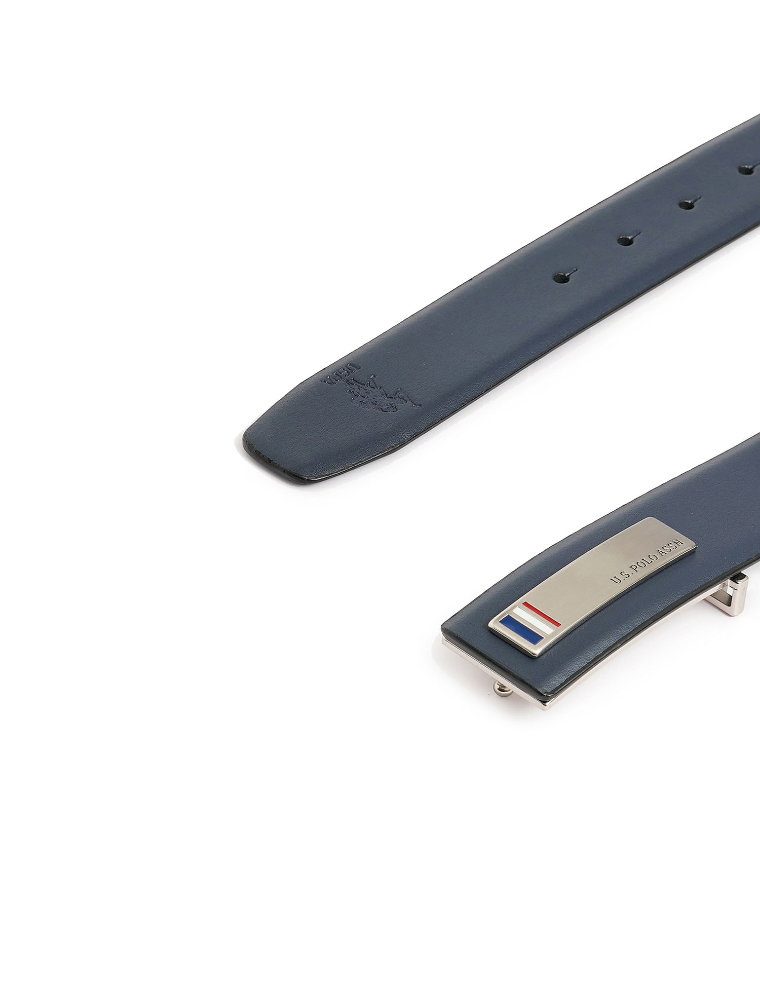 Single Side Chino Belt Navy - U.S. POLO ASSN. | Large
