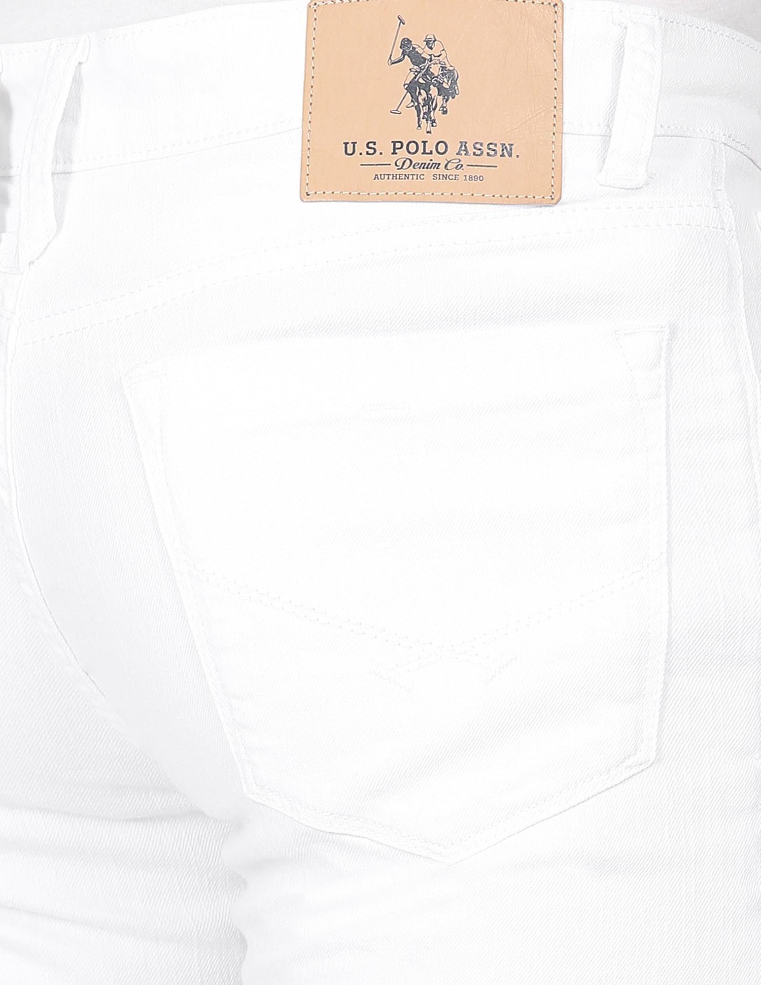 Mid Rise Regallo Skinny Jeans White - U.S. Polo Assn. India | Large