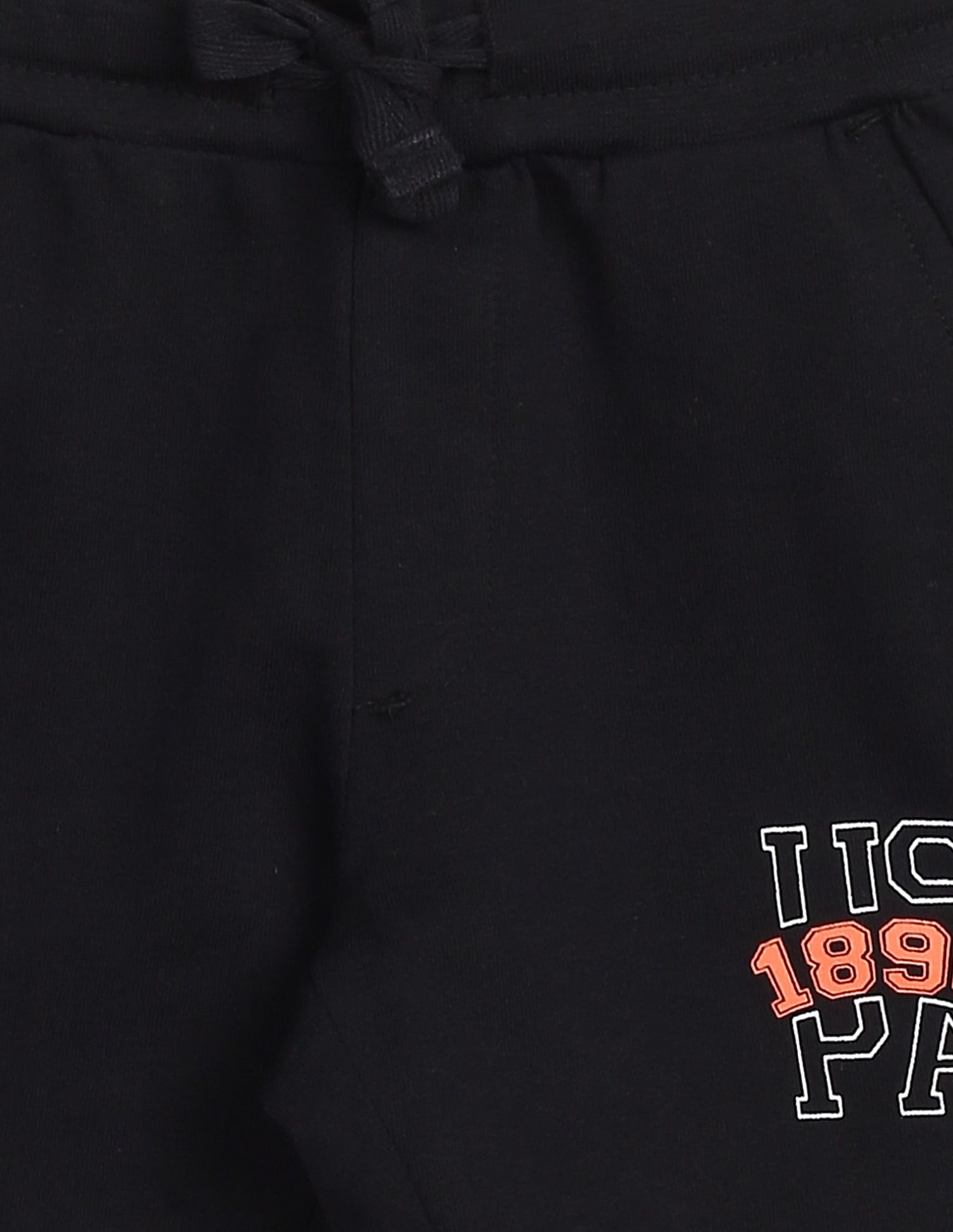 Brand Print Cotton Set Orange - U.S. POLO ASSN. | Large