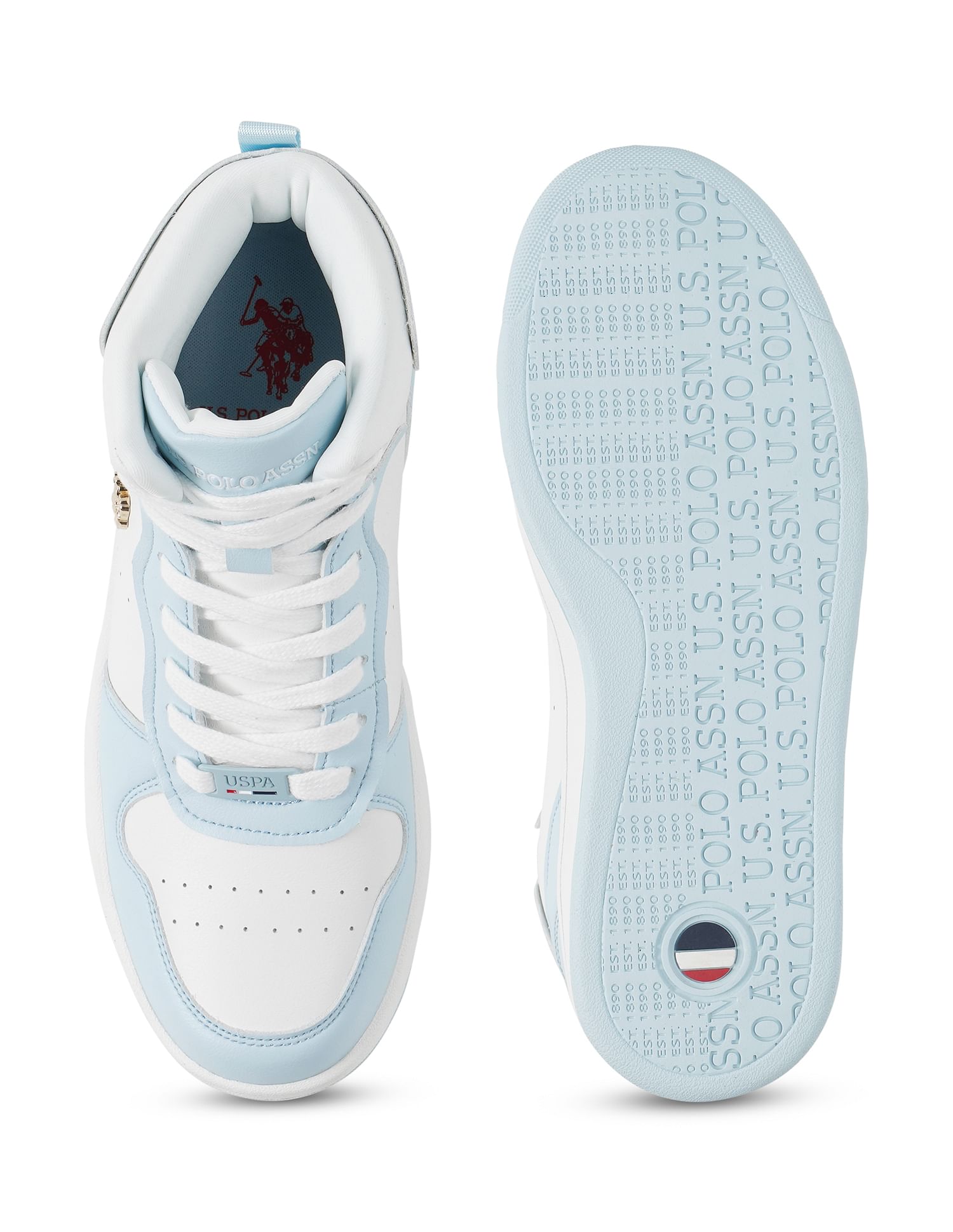 Women Colour Block Rowan Sneakers Blue - U.S. POLO ASSN. | Large