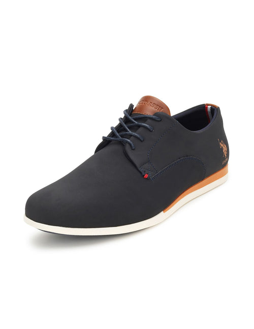 Men Round Toe Solid Rune 2.0 Sneakers – U.S. Polo Assn. India