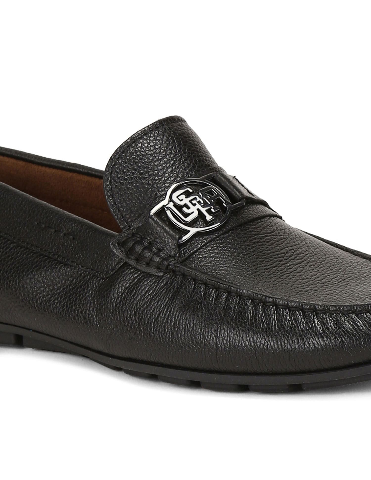 Men Round Toe Martia 2.0 Loafers Black - U.S. Polo Assn. India | Large