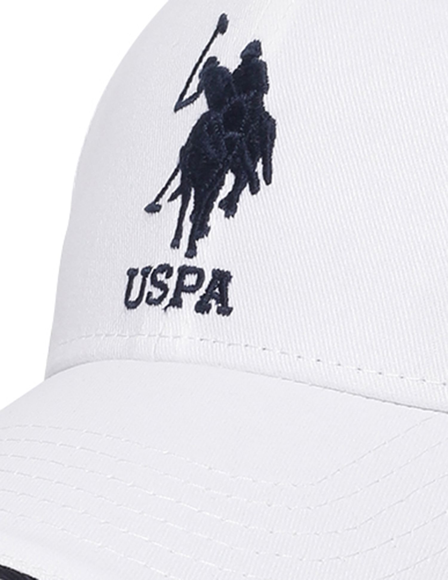 Cotton Solid Lugo Cap White - U.S. POLO ASSN. | Large