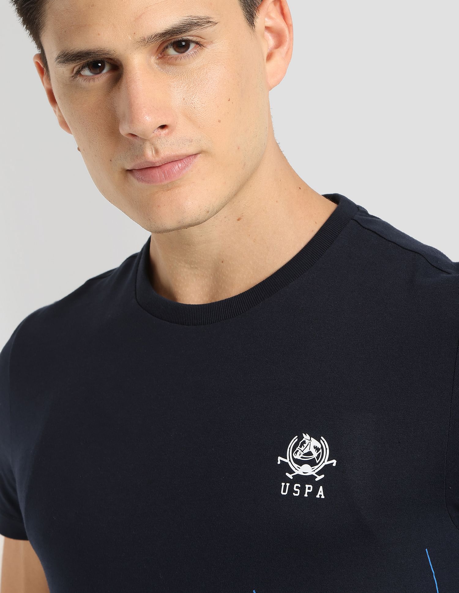 Graphic Sport T-Shirt Navy - U.S. POLO ASSN. | Large