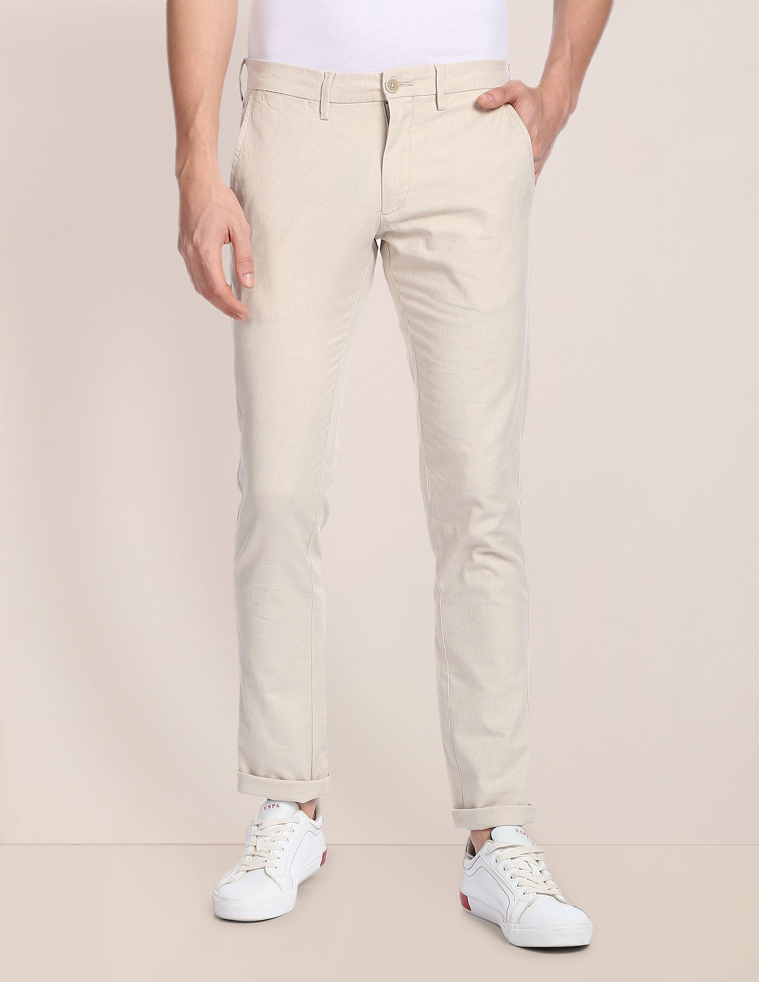 U.S. POLO ASSN. Slim Fit Boys Brown Trousers - Buy U.S. POLO ASSN. Slim Fit  Boys Brown Trousers Online at Best Prices in India | Flipkart.com