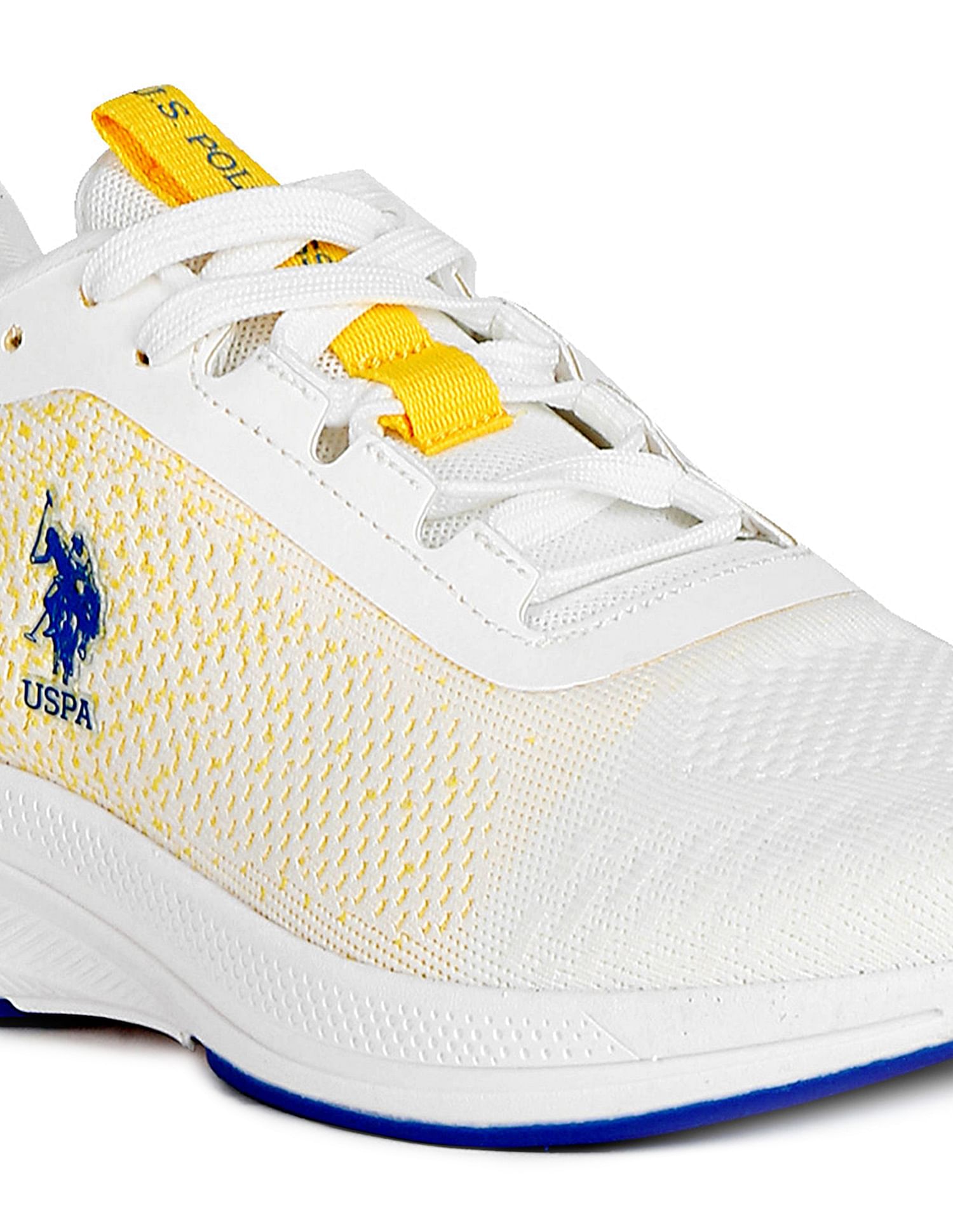 Men Ombre Lace Up Wanson 2.0 Sneakers White - U.S. Polo Assn. India | Large
