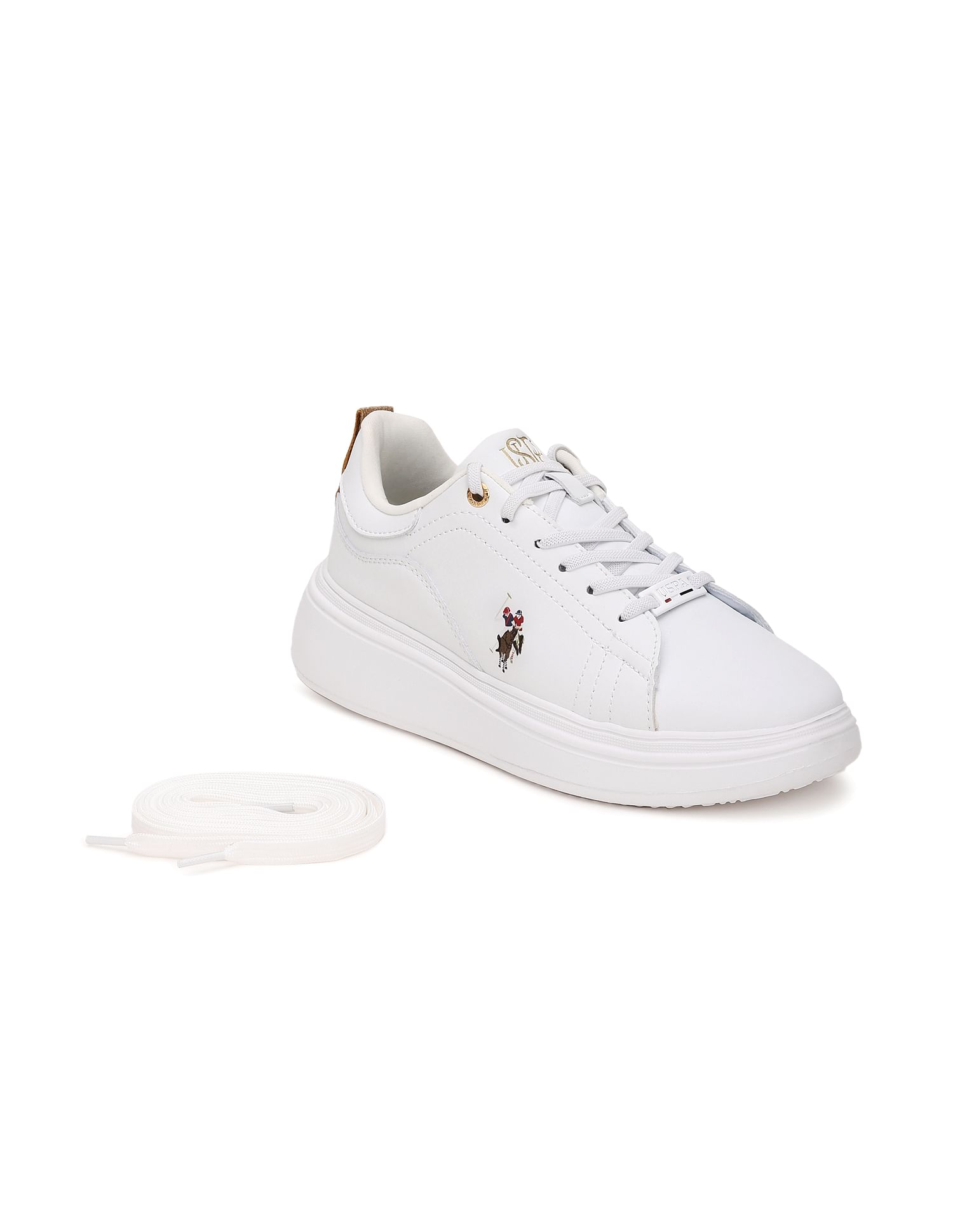 Minimal Logo Ariel Sneakers White - U.S. POLO ASSN. | Large