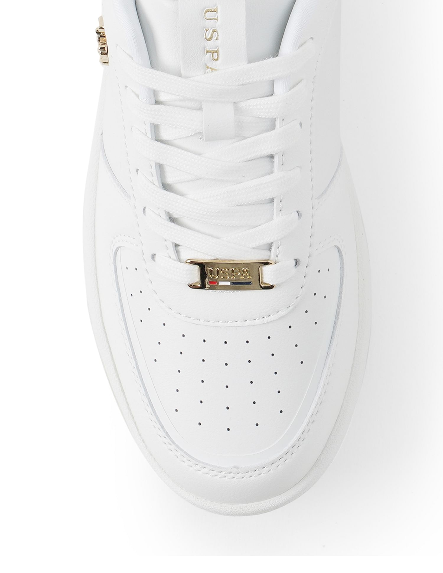 Solid Nyra Sneakers White - U.S. Polo Assn. India | Large