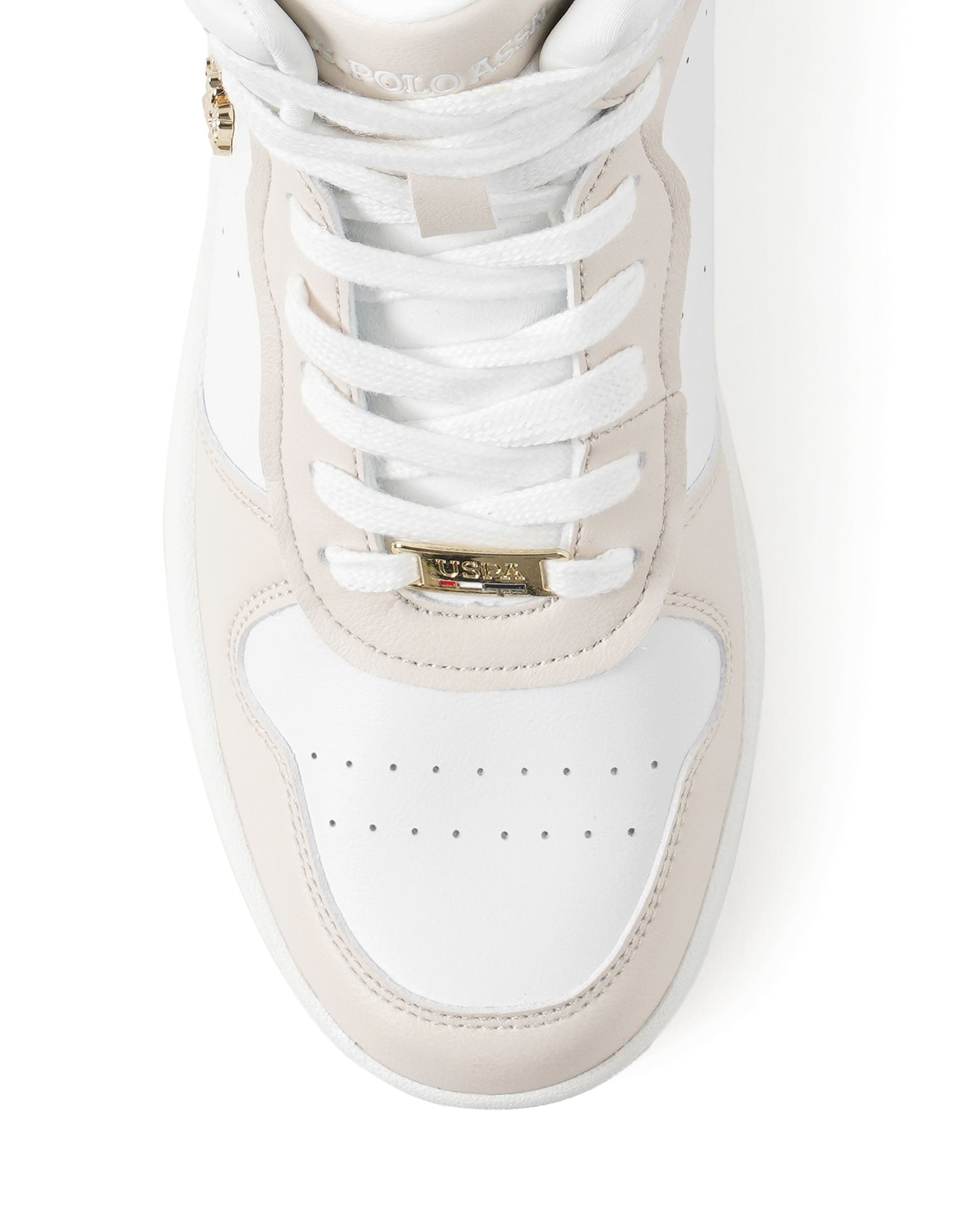 Round Toe Colour Block Rowan Sneakers Nude - U.S. POLO ASSN. | Large